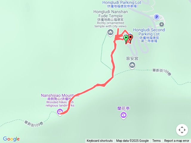 小百岳集起來烘爐地登山步道(南勢角山)20250408101234