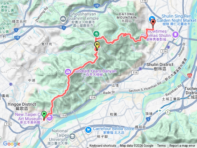 迴鶯縱走（逆向）