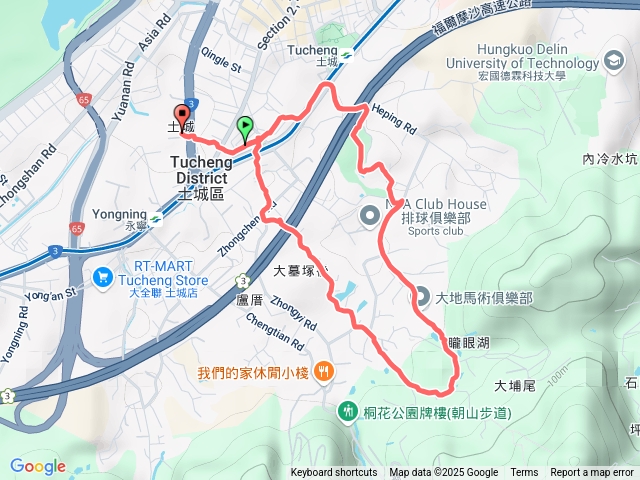 土城山邊越野跑S