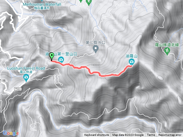 2023.09.23 油羅山第一登山口來回