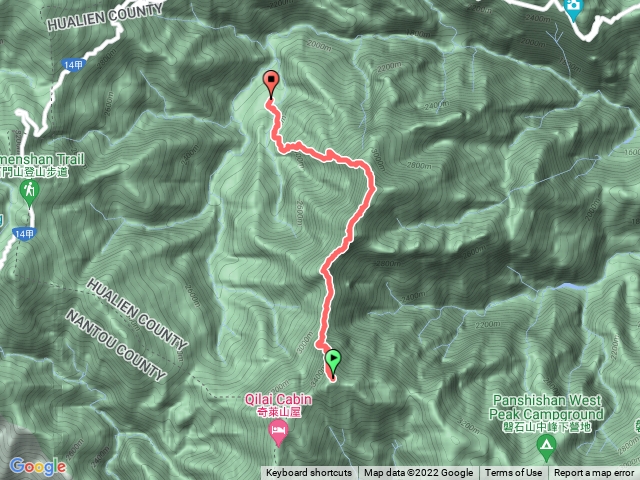 【奇萊北壁下屏風】D2 北壁前鞍部營地-屏風山南峰-屏風山-屏風松針營地