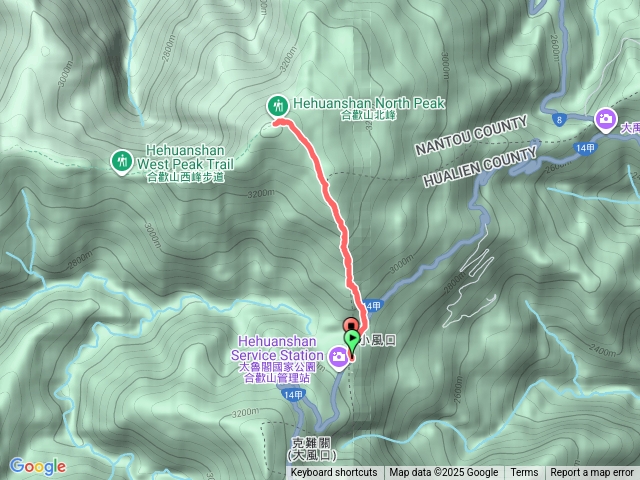 合歡北峰慢慢走預覽圖