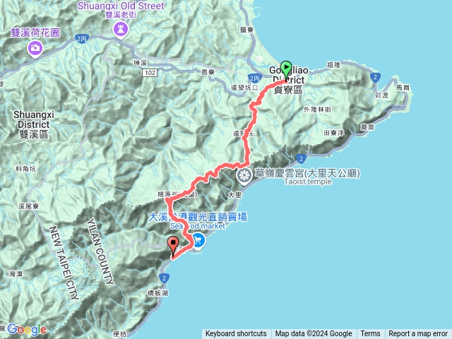 2024-11-29 [貢寮 頭城] 草嶺古道+桃源谷步道縱走 (福隆→大溪)預覽圖