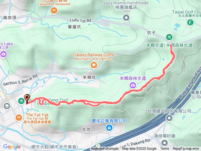 羊稠森林步道