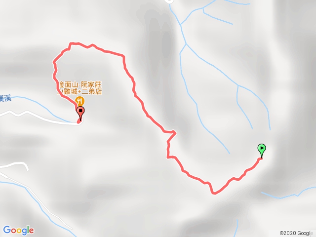 20200613金面山下山