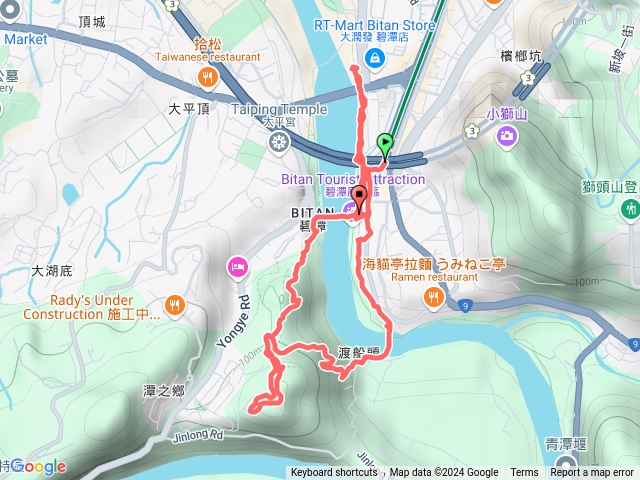 碧潭和美山步道預覽圖