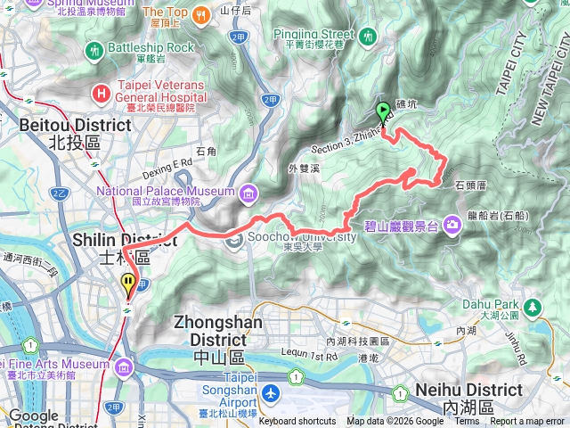 大崙頭山步道大崙尾山預覽圖