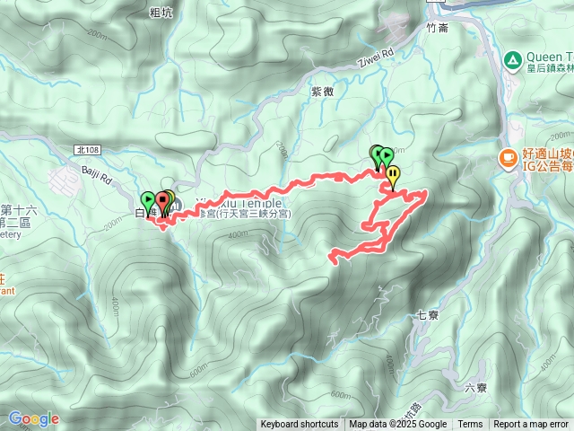 2025-08-16三峽行修宮步道縱走紫微天后宮順走六寮崙山