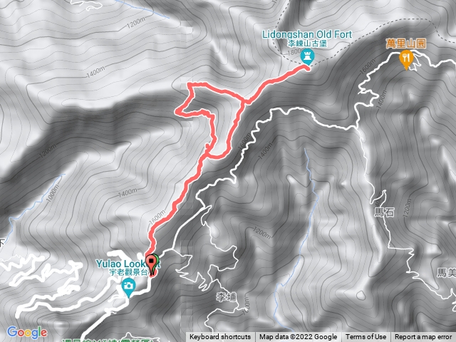 新竹尖石 李棟山_宇老線(山腰路去/稜線路回)