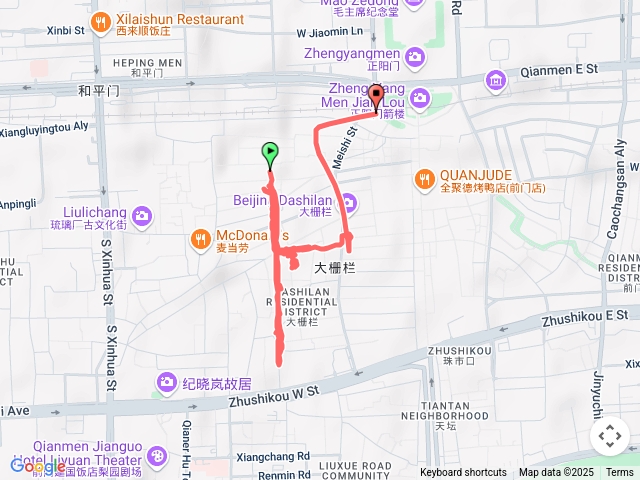 北京正陽橋胡同