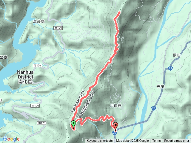 20250111高雄上四社寮山-燈火尖山-阿里關山