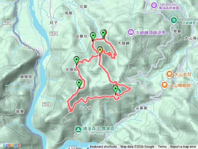 大山背麒麟步道群峰8字預覽圖
