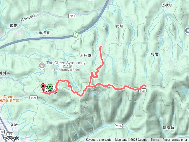 三進三出中坑山