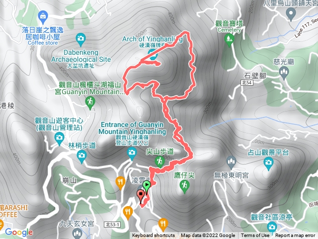 觀音山硬漢嶺北橫一二三段