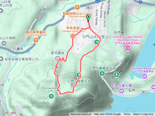 石門山景春步道預覽圖