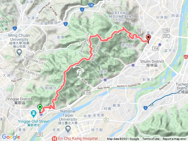 ⛰️大棟山 (鶯歌→樹林)-📆 2021.03.13