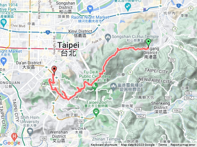 台北大縱走第6段