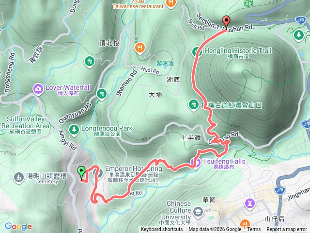 行義路溫泉-半嶺水圳-橫嶺古道
