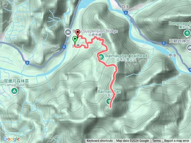 白毛山步道預覽圖