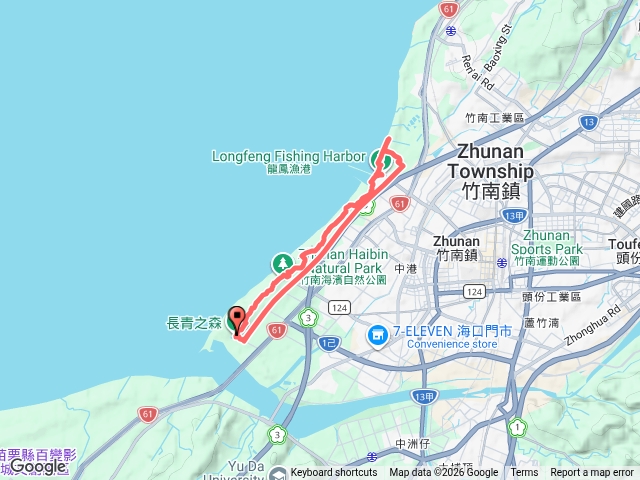 竹南海濱森林步道預覽圖
