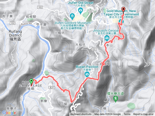 金字碑古道牡丹山黃金博物館