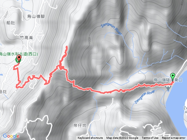 烏山嶺水利古道