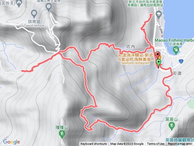 福卯古道南、北線O型