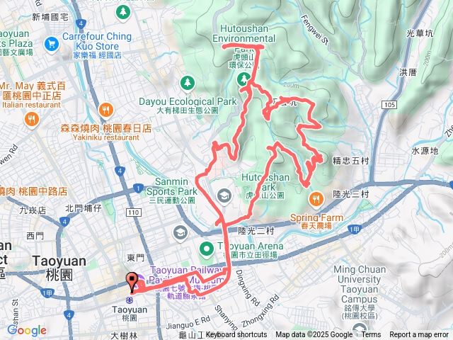 虎頭山十一連峰