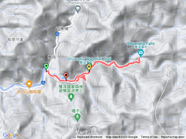 雙流國家森林遊樂區步道