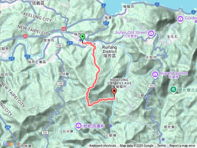 瑞芳猴硐，蛇子崙山.三爪子坑山預覽圖