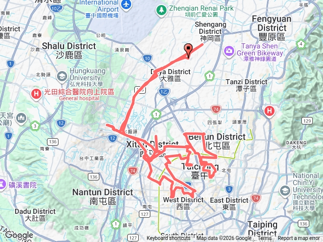 235路線一三五行程