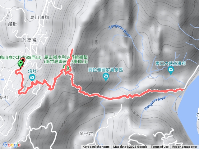 烏山嶺水利古道