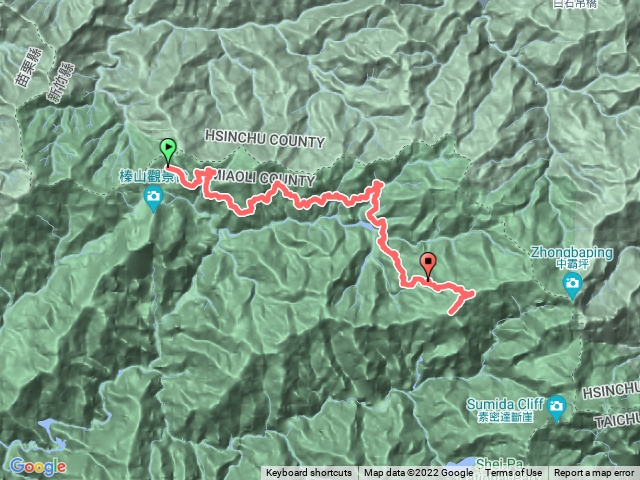 大鹿林道到加利山