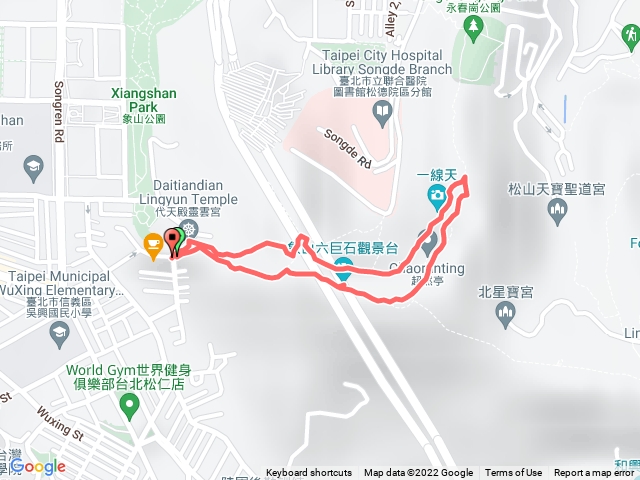 象山-四獸山環狀路線山俓段