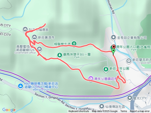 新莊青年公園（牡丹心山）