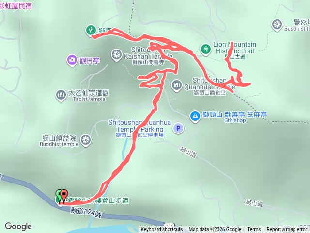 獅頭山步道預覽圖