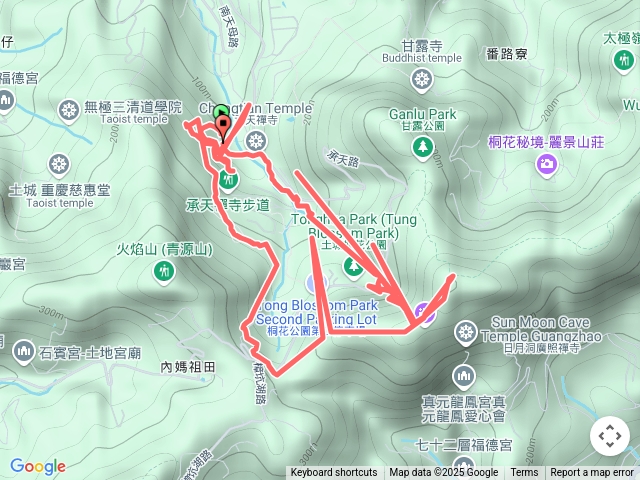 天上山步道