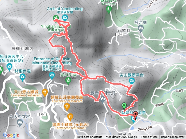 觀音山涼亭 占山 硬漢嶺