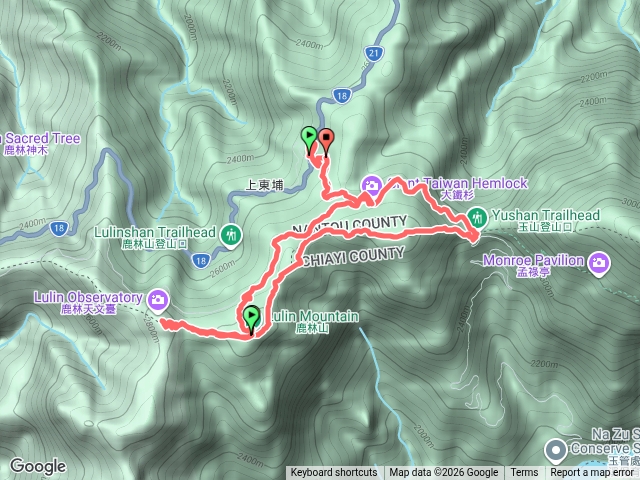 塔塔加三山