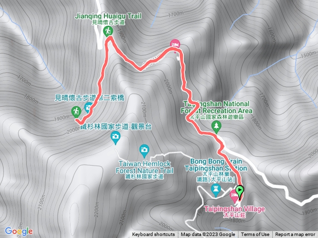 太平山莊見晴來回