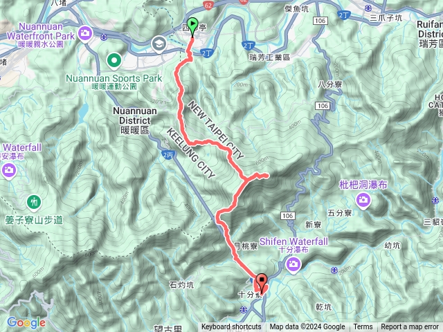 四腳亭越嶺五分山下十分預覽圖