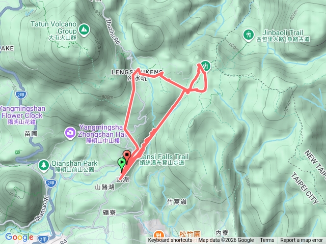 絹絲瀑布步道上擎天崗O走預覽圖