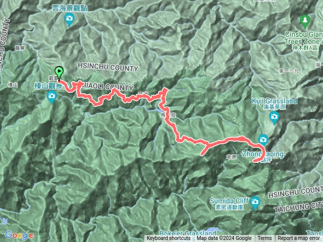 大霸尖山、小霸尖山、伊澤山、加利山