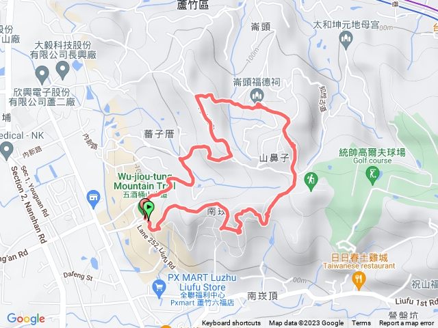 五酒桶山步道