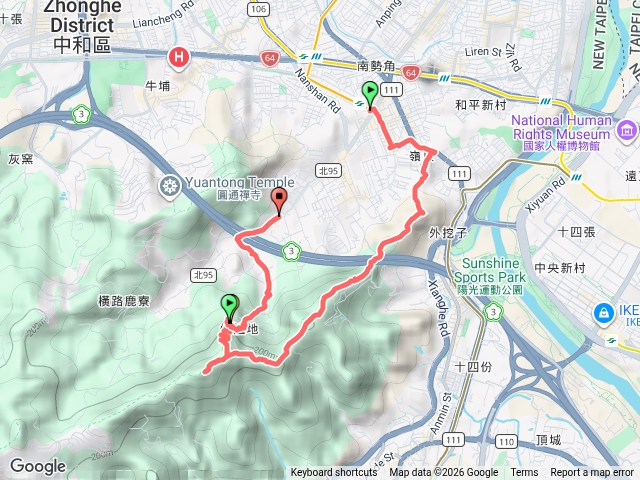 20260723外挖子北山→南勢角山預覽圖
