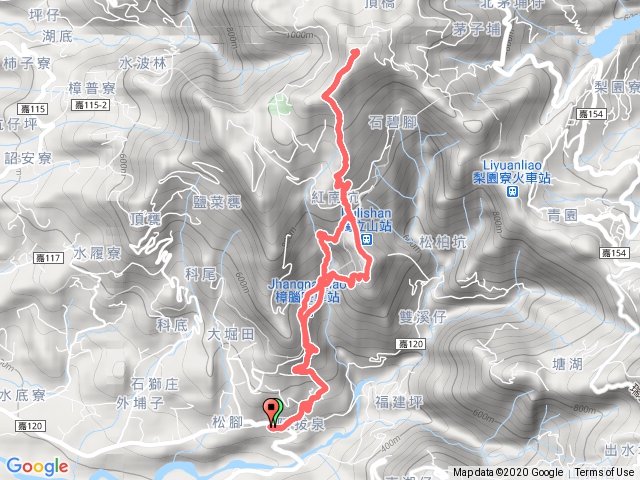 20191128嘉義獨立山-大巃頂山