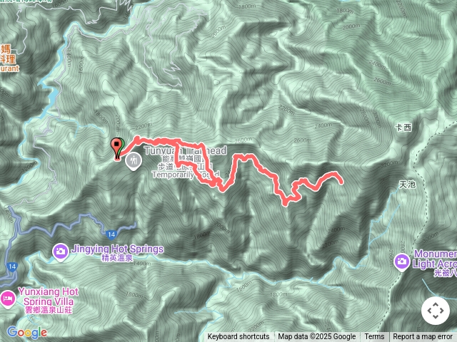 能高越嶺古道10K-尾上山預覽圖