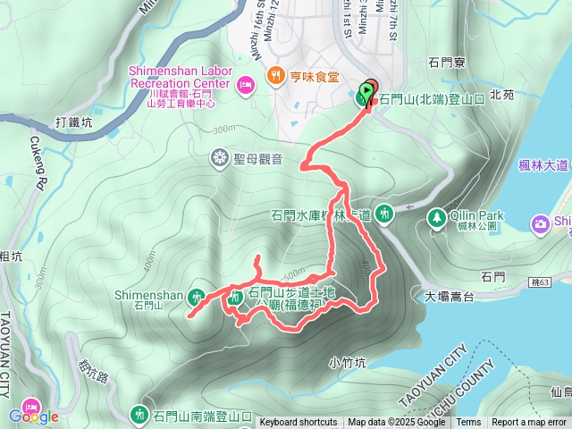 小百岳集起來桃園石門山步道202512181239