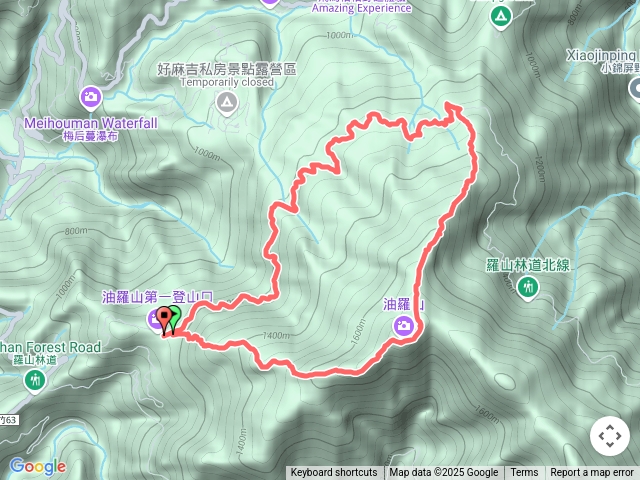 油羅山一上三下