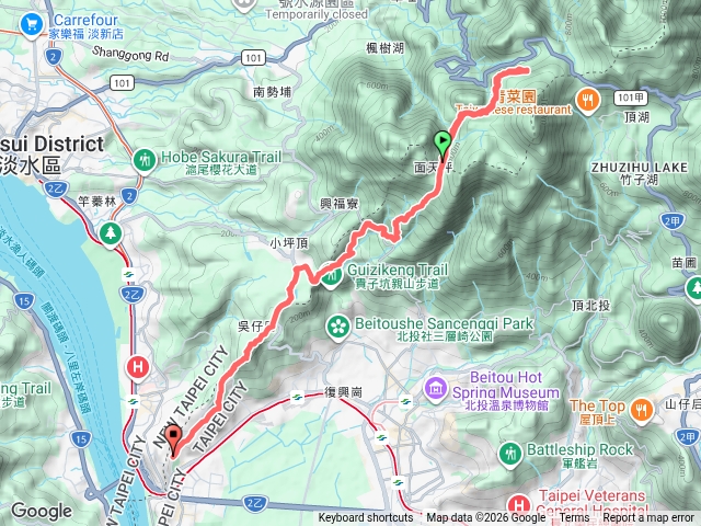 2026臺北大縱走臺北大縱走第一段：關渡至二子坪202606071325預覽圖